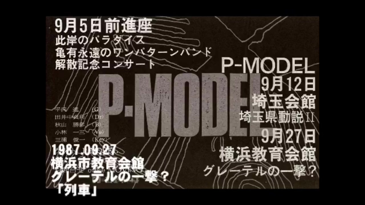 P-MODEL（平沢進） ワンパターン 日本割引 www.optikheep.de