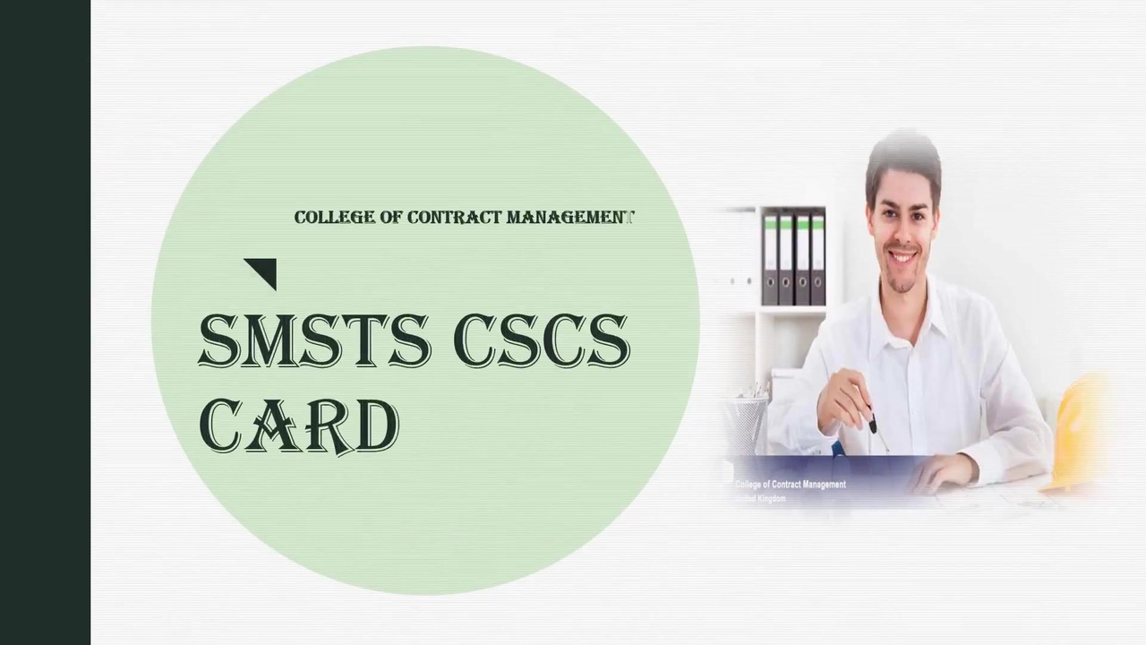SMSTS CSCS CARD - ニコニコ動画