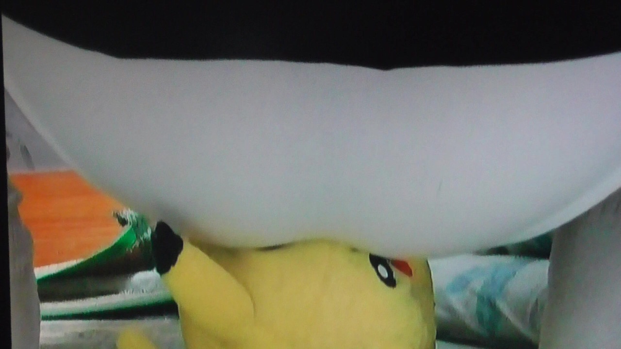 子供向け♥ピカチュウ顔直パン座り、唾液垂らし♪ - ニコニコ動画