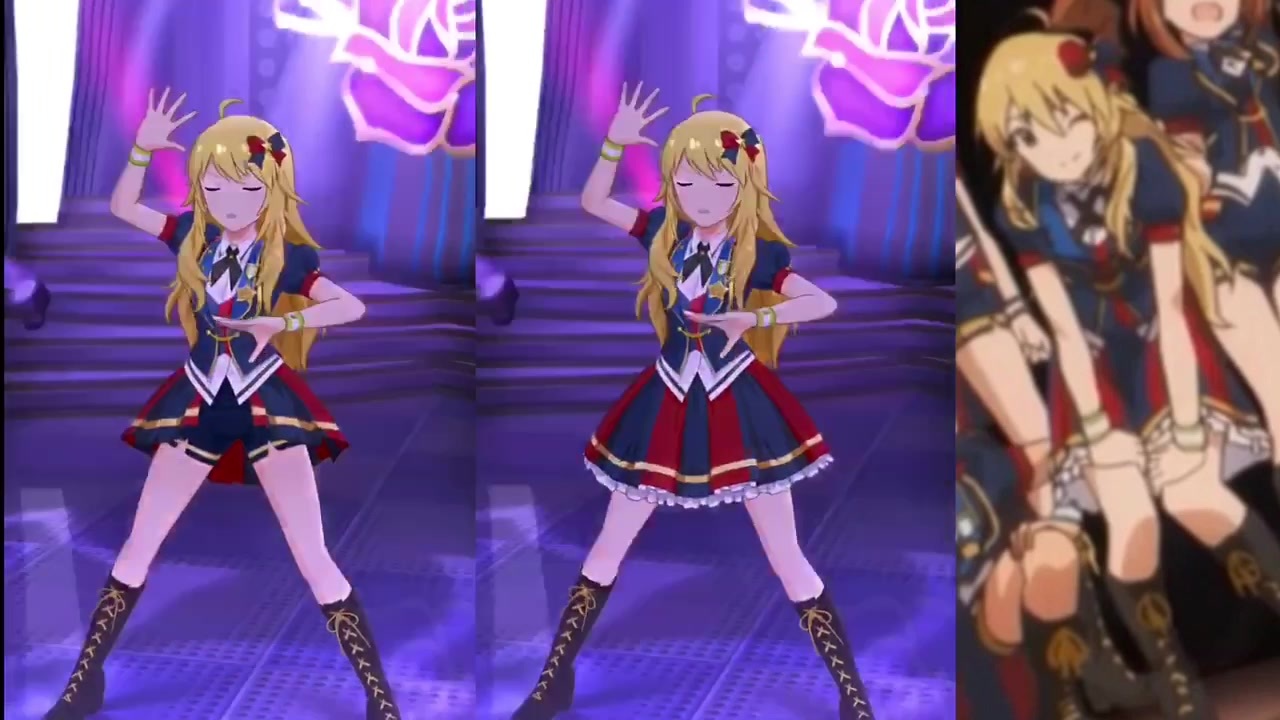 ロイヤル スターレット 星井美希 マリオネットの心 衣装比較 ミリシタmv ニコニコ動画