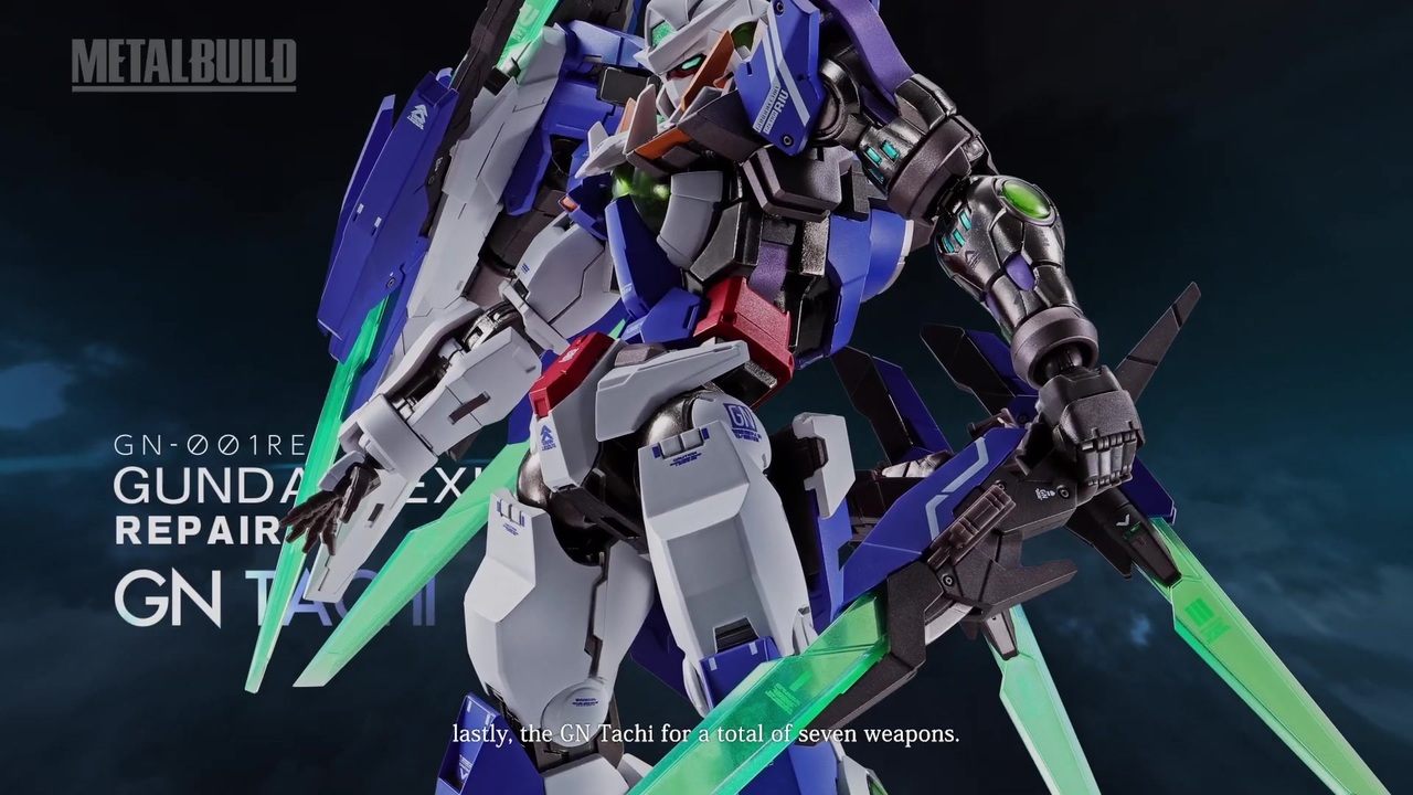 グラハムガンダムついに登場 Metalbuild ガンダムエクシアリペア Pv 機動戦士ガンダム00 ニコニコ動画