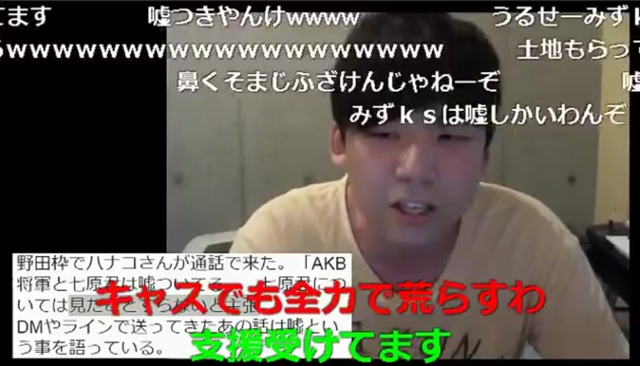 みずにゃんに電凸する 七原くん ニコニコ動画