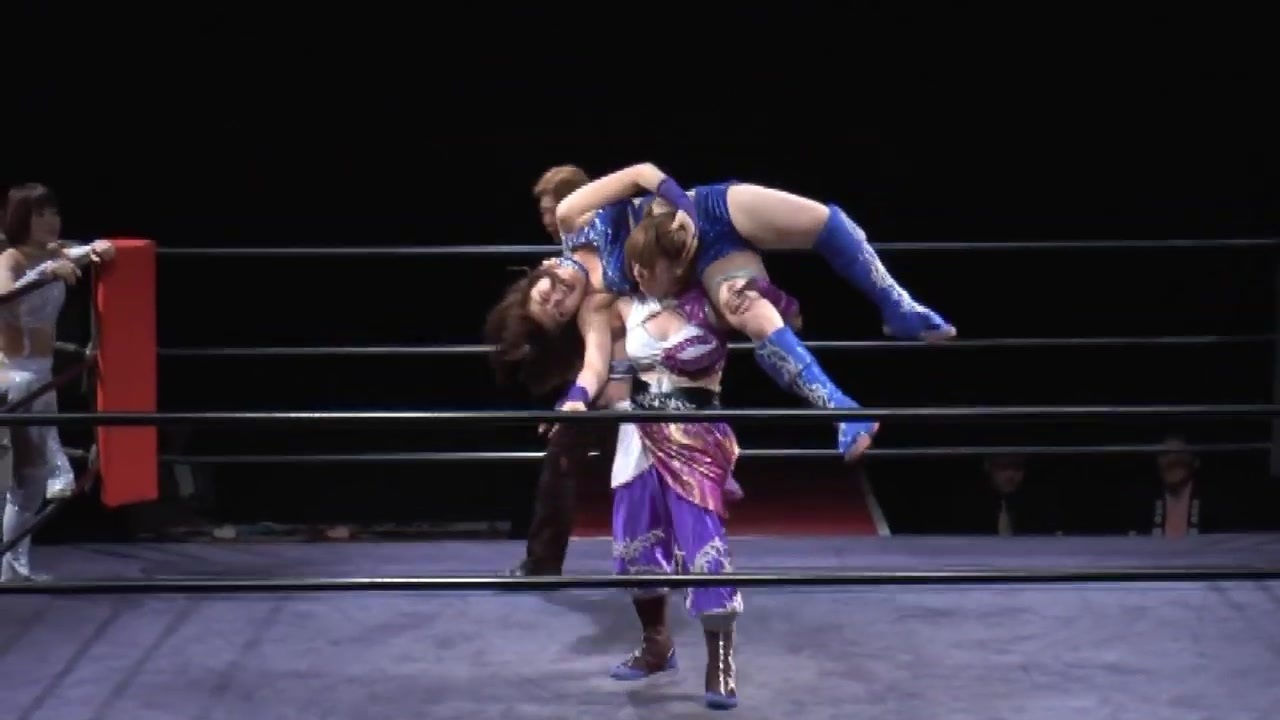安納サオリ＆万喜なつみ VS 仁科鋭美＆中野たむ 16年12月12日