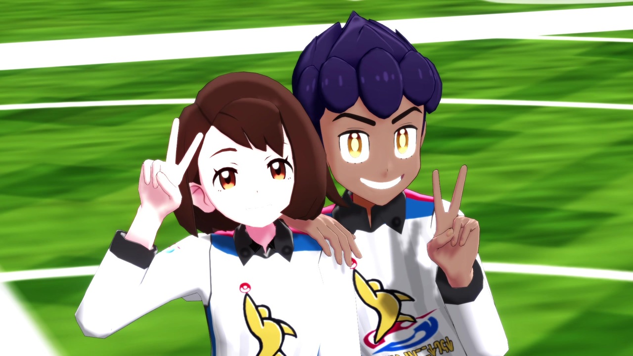 Mmdポケモン ユウリとホップがハートキャッチ ニコニコ動画