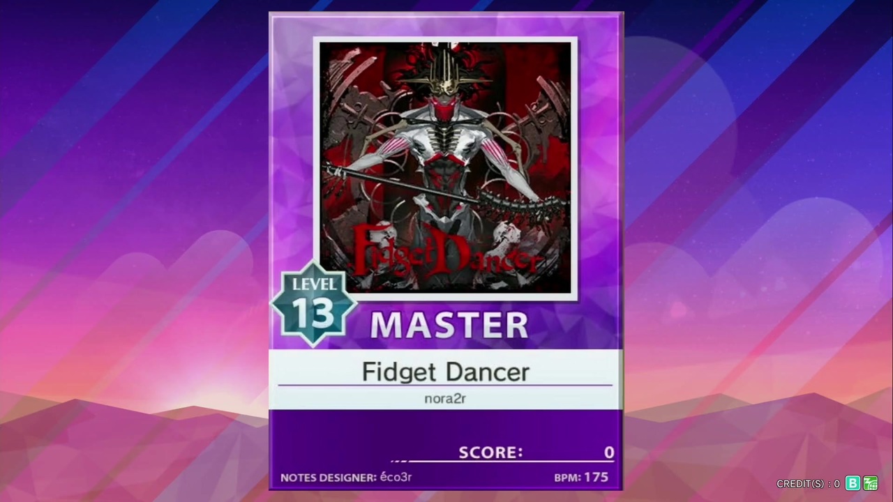 【譜面確認用】 Fidget Dancer MASTER 【チュウニズム外部出力】 - ニコニコ動画