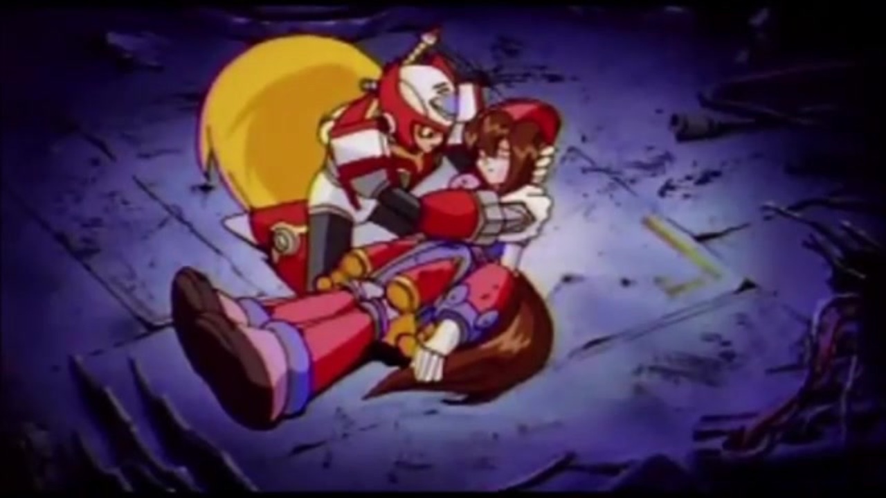 ロックマンx4 アイリスの最期に色彩 雪花の盾を付け足してみた ニコニコ動画