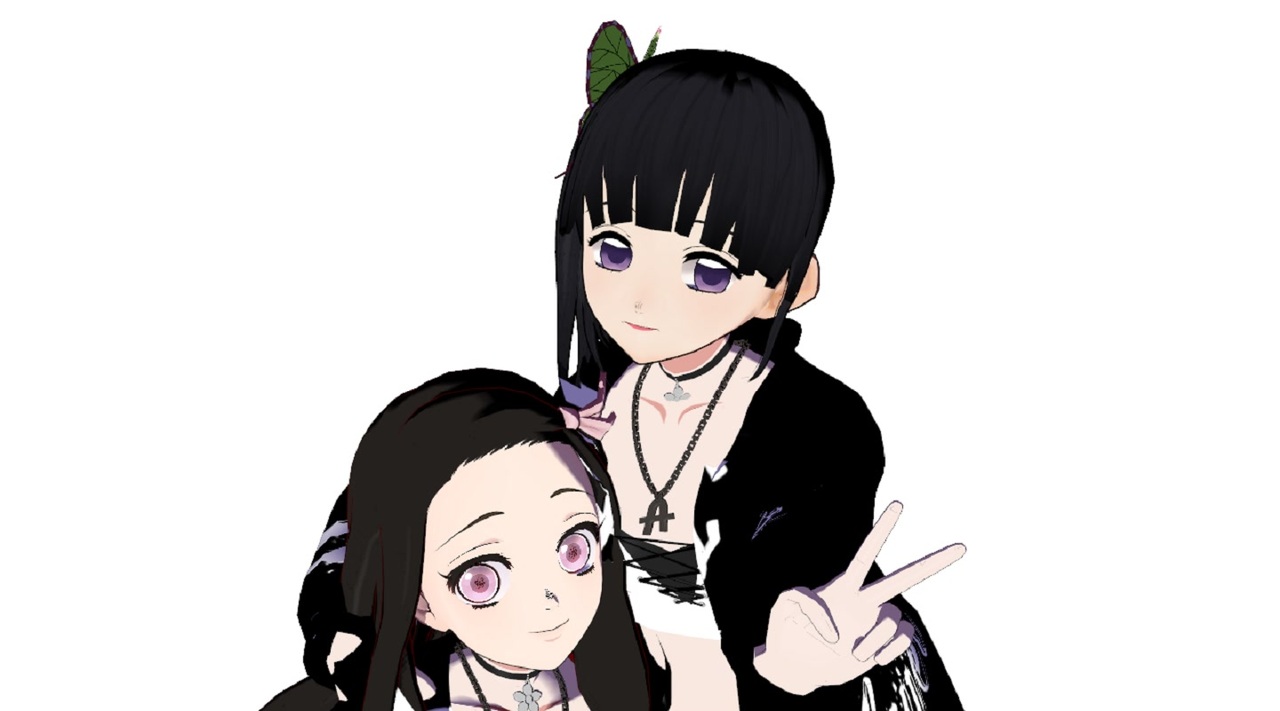 鬼滅のmmd パーカー禰豆子 カナヲ Arrow Wave ニコニコ動画