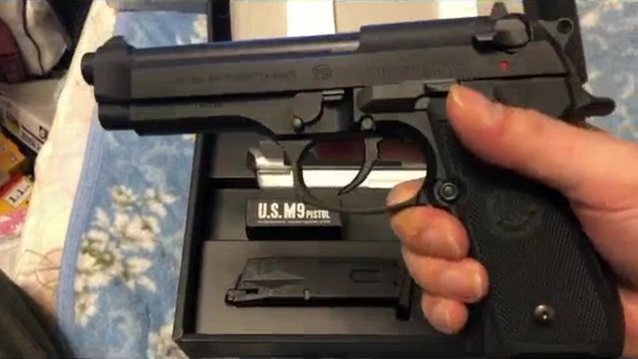東京マルイ ベレッタM92F リアル刻印 ガスブロレビュー - ニコニコ動画