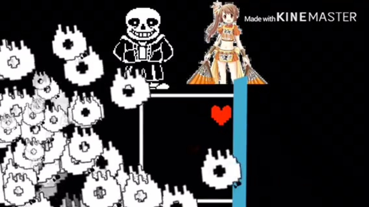 スマホ製作undertale Mad サンズ 由比鶴乃戦 ニコニコ動画