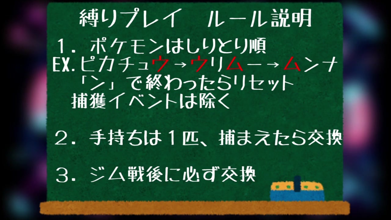 ポケモンしりとり縛りプレイ 1出会いと別れ ポケモン剣盾 ニコニコ動画