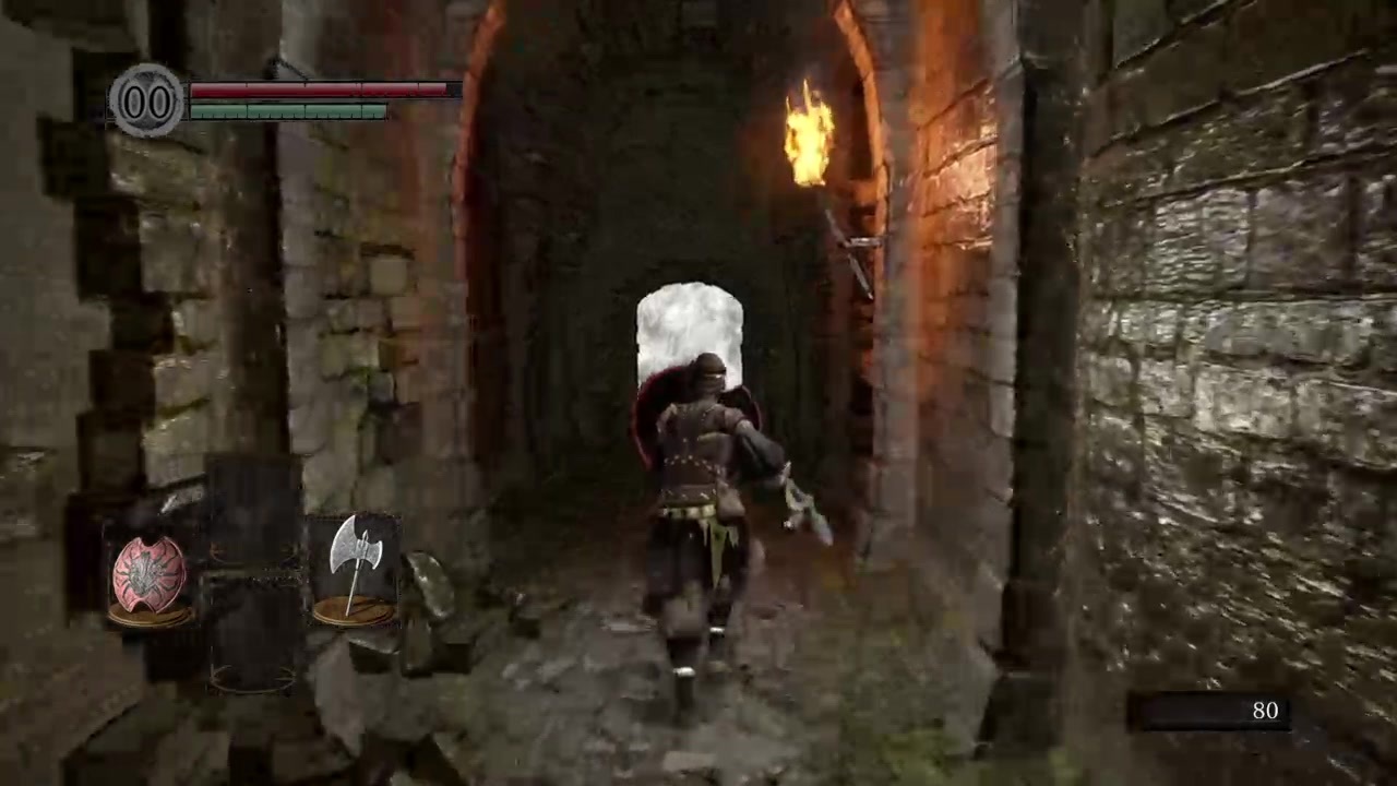 Dark Souls R 軽装備hit Away型ビビり主が 重装備型 に転身 その1 茉於 ノンカットバージョン ニコニコ動画