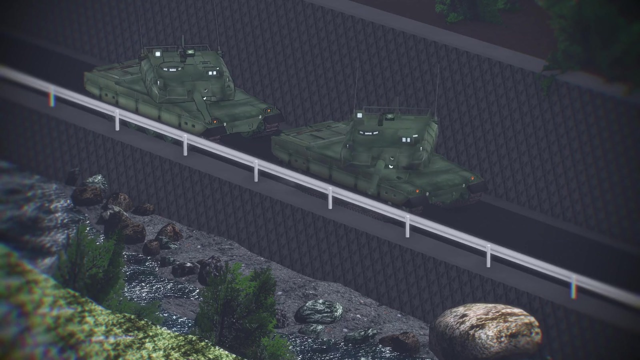Mmd 10式戦車に砲撃させてみた ニコニコ動画