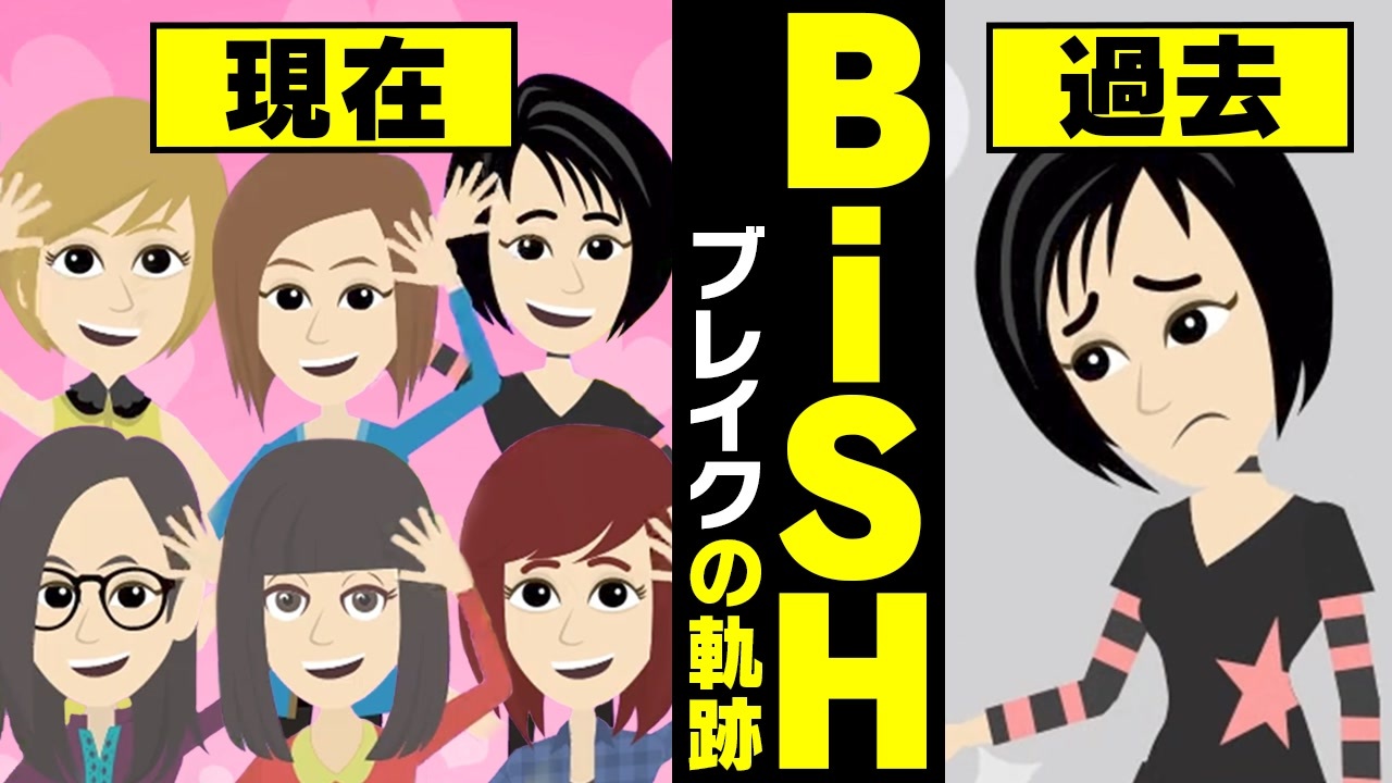 漫画 Bish ブレイクまでの軌跡をマンガで解説 オーケストラ プロミスザスター My Landscape Stereo Future ビッシュ ニコニコ動画