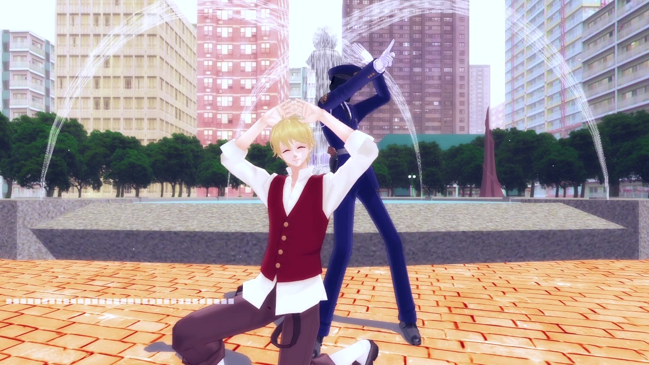 Fate Mmd ロケットサイダー フラットと警官ジャックさん ニコニコ動画