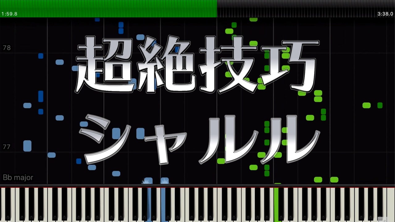 超絶技巧 ピアノ シャルル Synthesia 採譜 バルーン ニコニコ動画