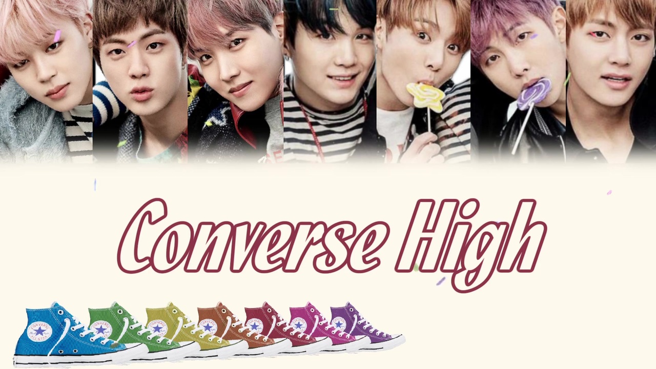 Bts Converse High 防弾少年団 日本語字幕 かなるび ニコニコ動画