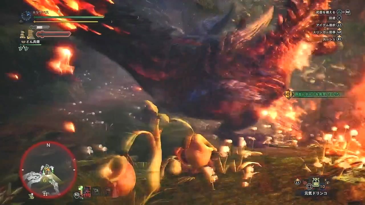 ディノバルド尻尾の珍しい切り方 ニコニコ動画