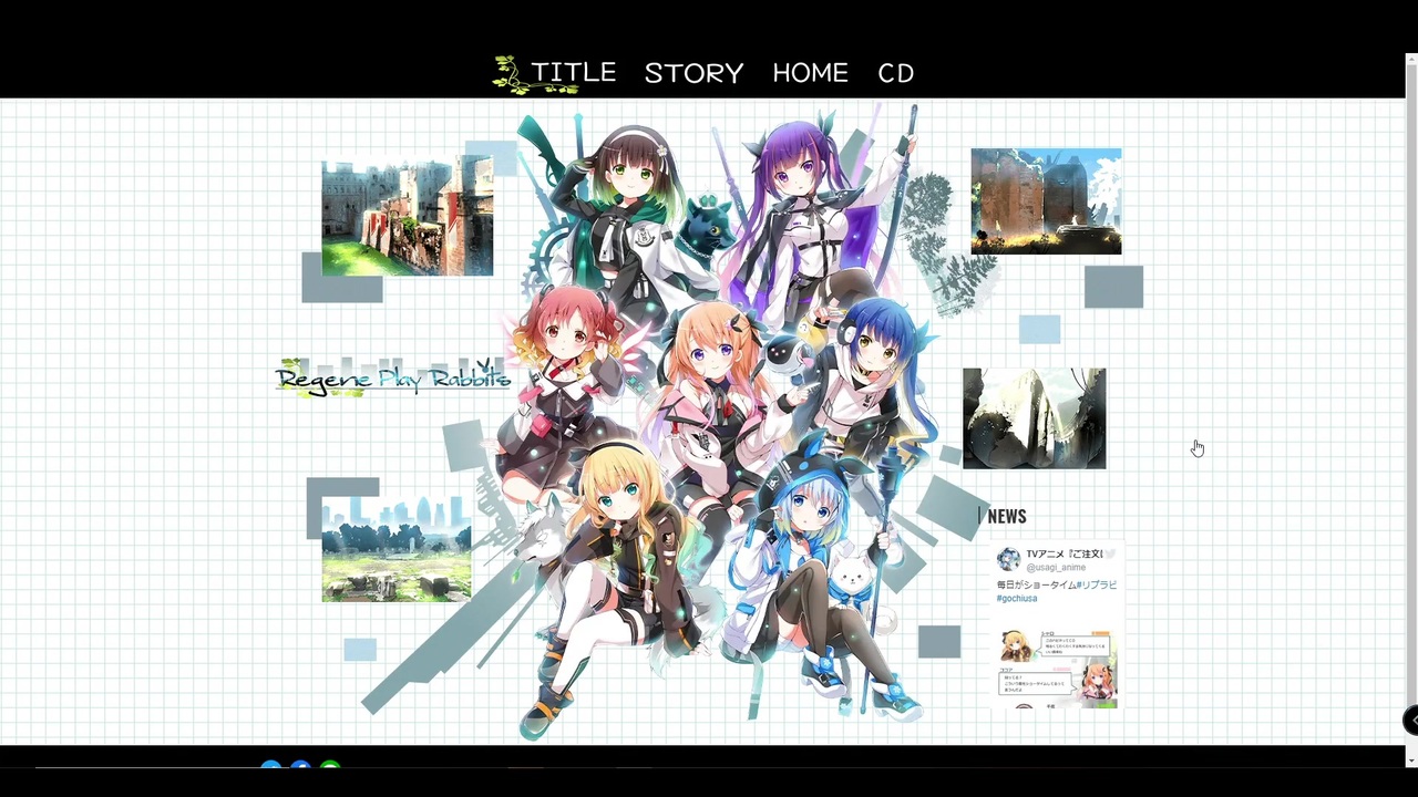 ごちうさ Regene Play Rabbits ニコニコ動画