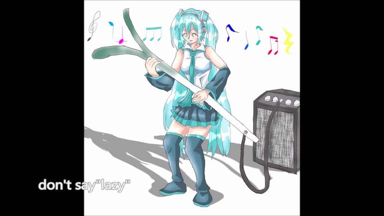 初音ミク カバー けいおん 一期ed Don T Say Lazy を歌わせてみた 放課後ティータイム ニコニコ動画