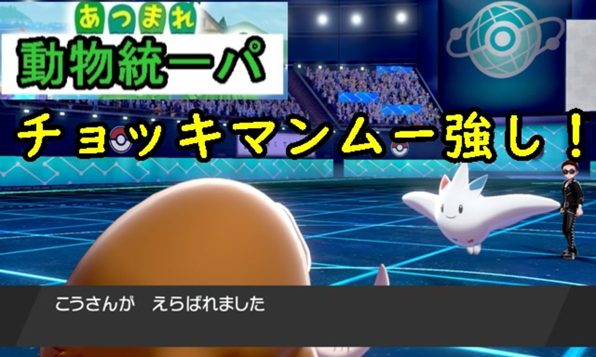 ポケモン剣盾 あつまれ動物統一パ5 チョッキマンムーの可能性 ニコニコ動画