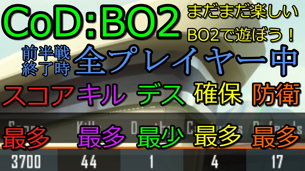 人気の ゆっくり実況プレイ Bo2 動画 628本 ニコニコ動画