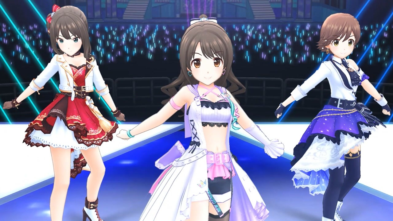 デレステmv 1080p60 Trinity Field 新衣装ニュージェネ ニコニコ動画