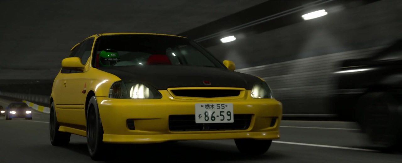 頭文字d 東堂塾仕様のシビックtype Rを再現 Gt Sport ニコニコ動画