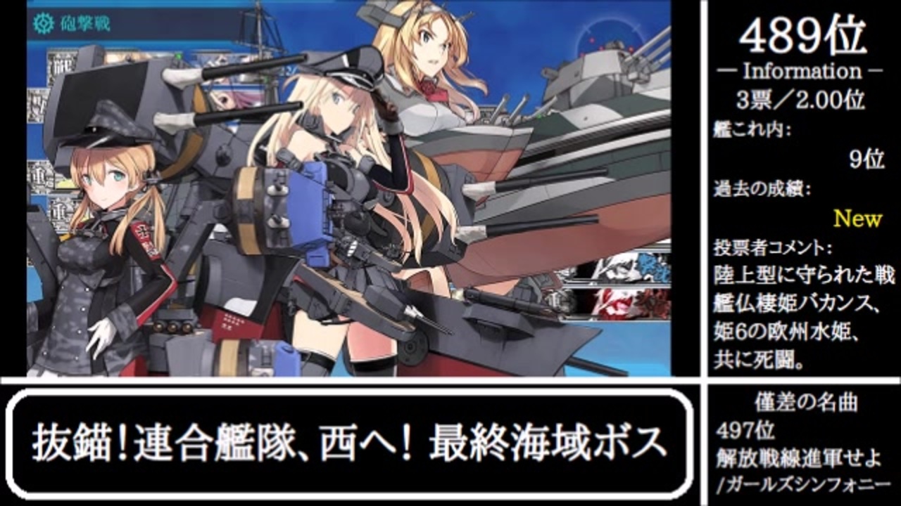 人気の 艦これランキング 動画 74本 ニコニコ動画