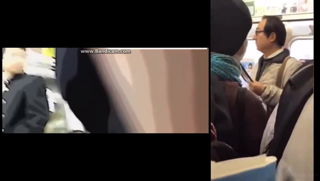 迷惑対決 正しいコンギョを言えおじさん Vs その心笑ってるねおばさん ニコニコ動画