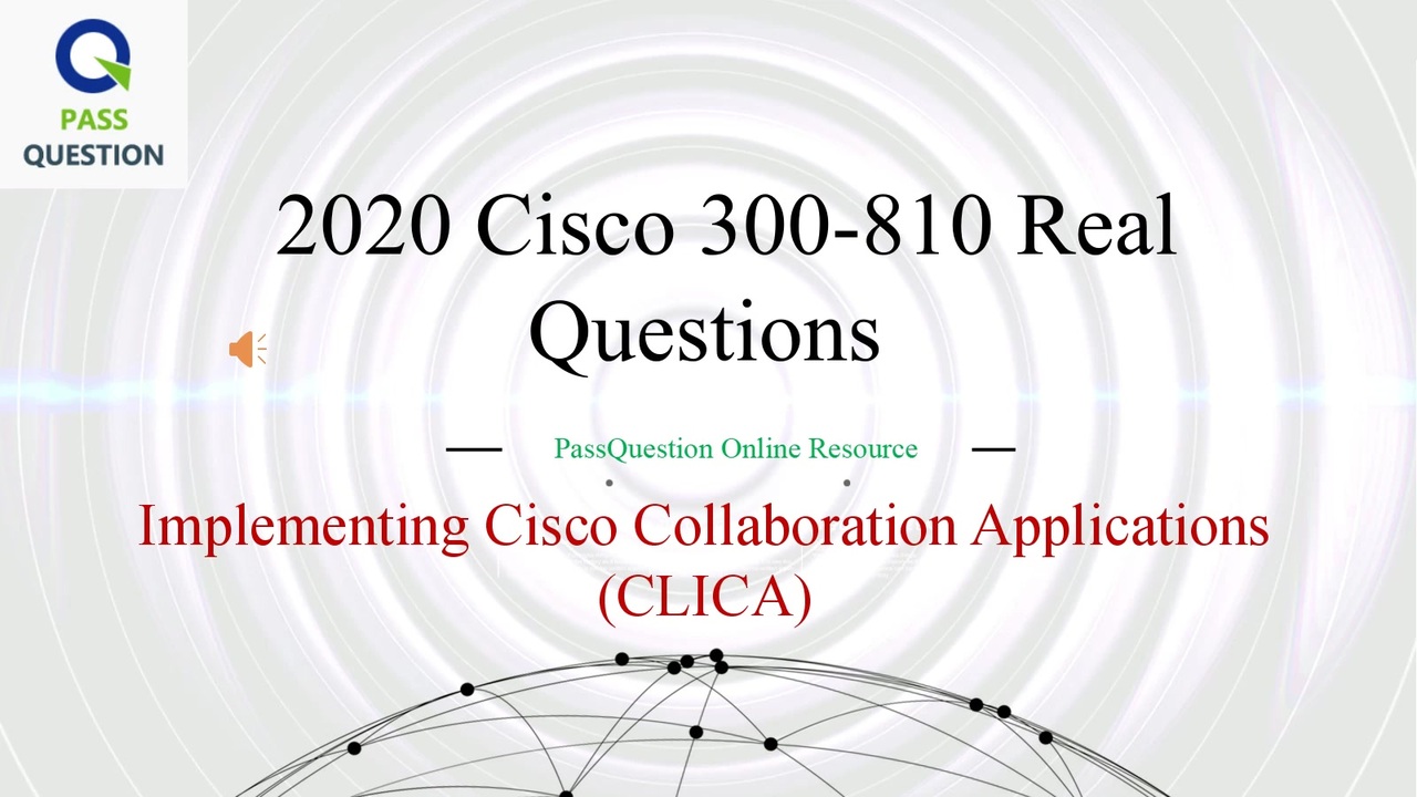 Cisco CCNP Collaboration 300-810 CLICA Exam Questions - ニコニコ動画