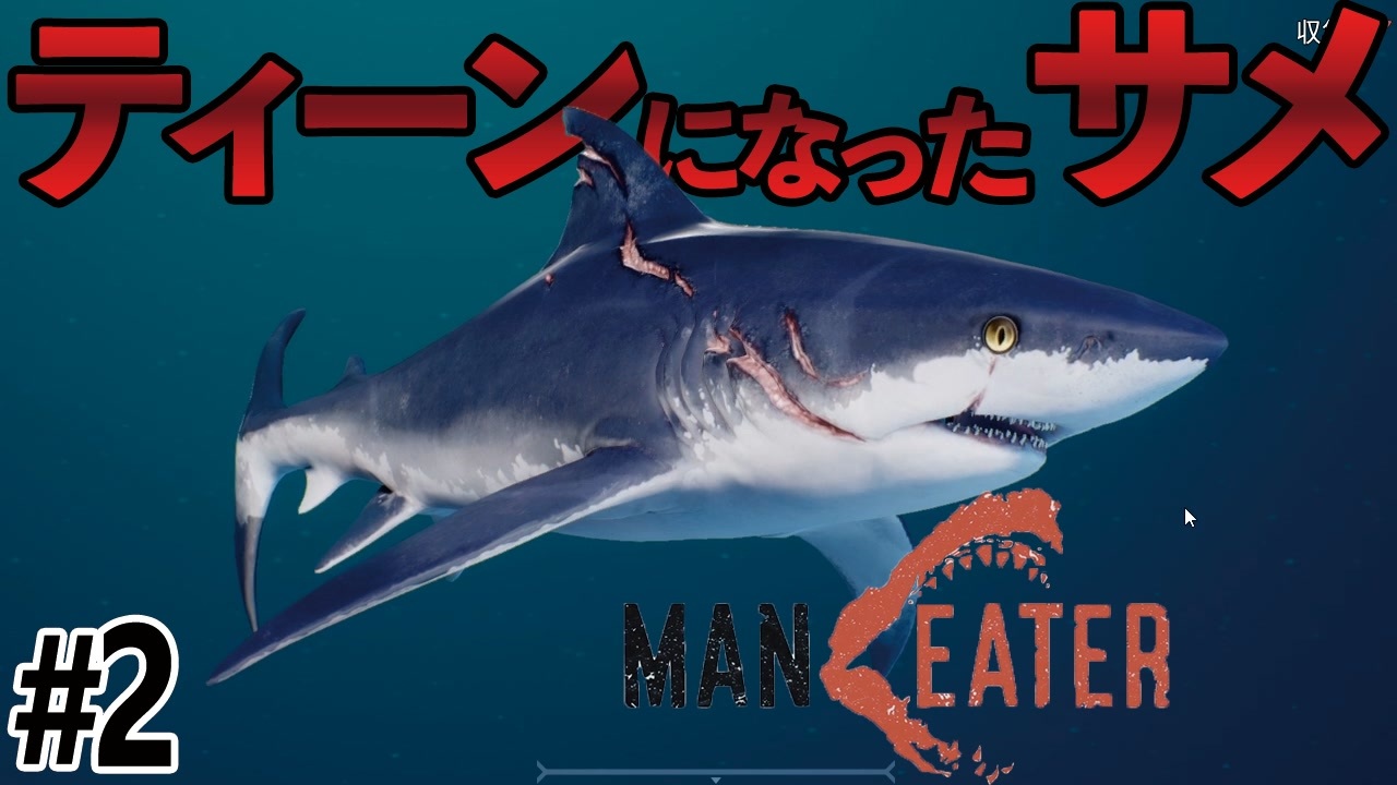 人を貪り喰らい成長するサメのゲーム Maneater 2 ニコニコ動画