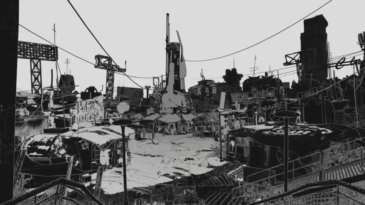 Fallout4 グラフィックノベルと化したダイアモンドシティを散策 Mod紹介 ニコニコ動画