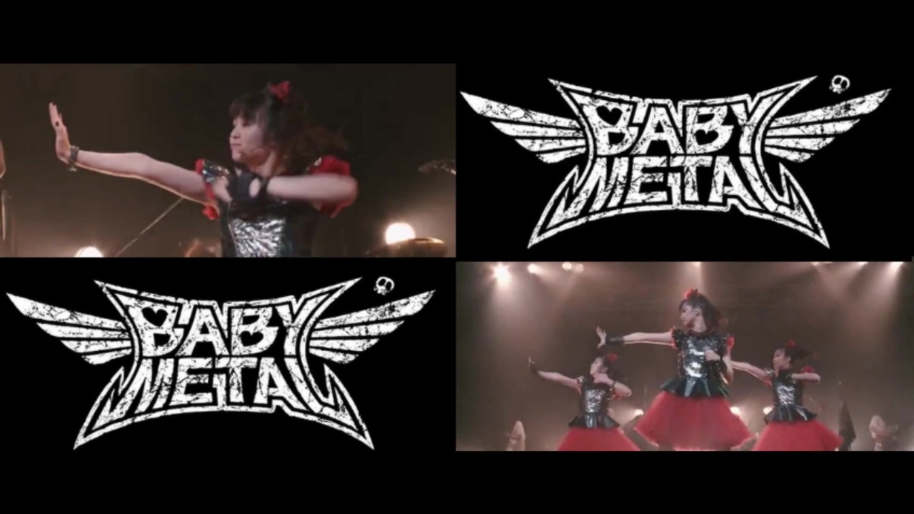 Babymetal 黒ミサ赤ミサ比較バージョン Ror ニコニコ動画
