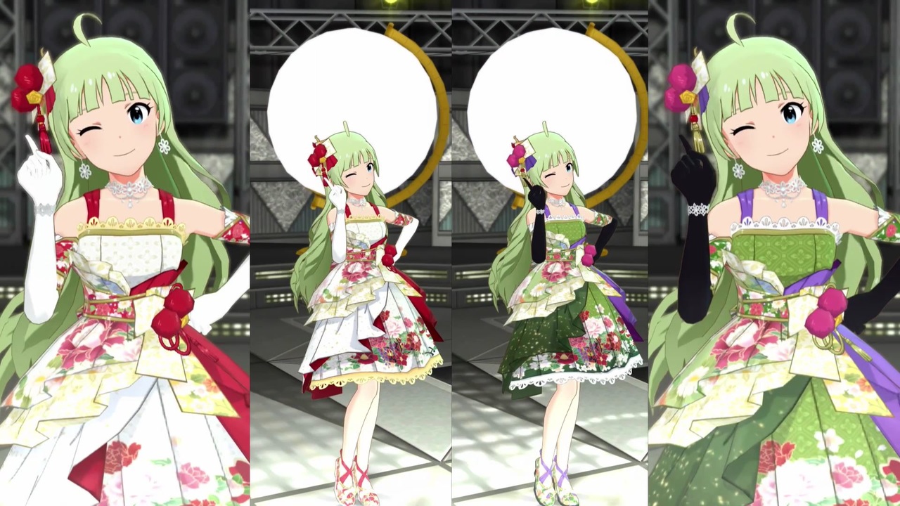 ミリシタmv エレナ新ssr衣装アナザー比較 ファンタジスタ カーニバル ニコニコ動画