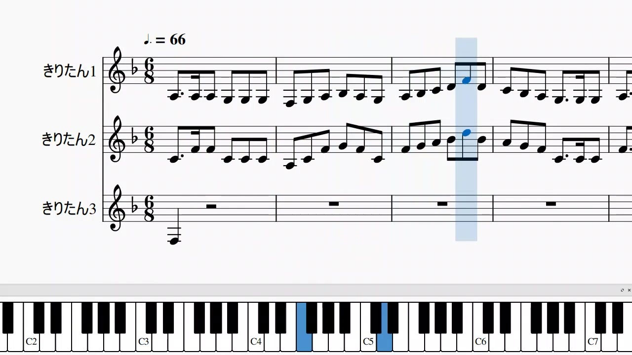 人気の Midi 楽譜 動画 326本 9 ニコニコ動画