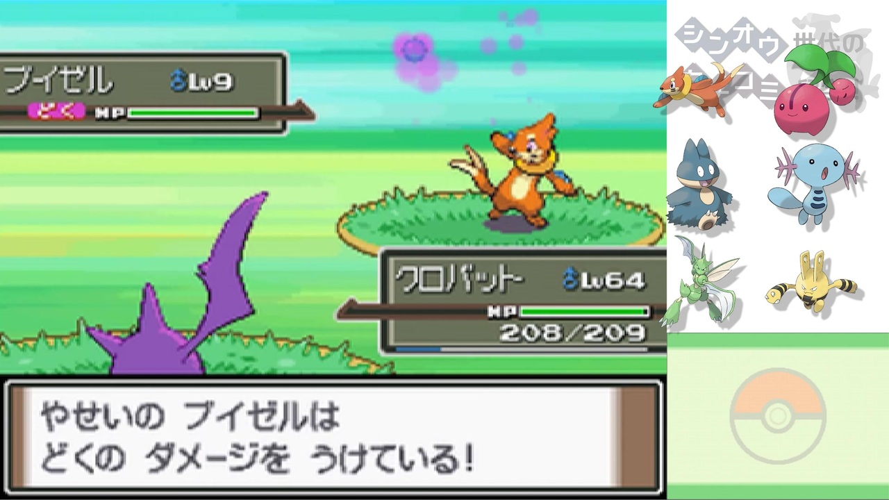 100 ポケモン エメラルド ズバット