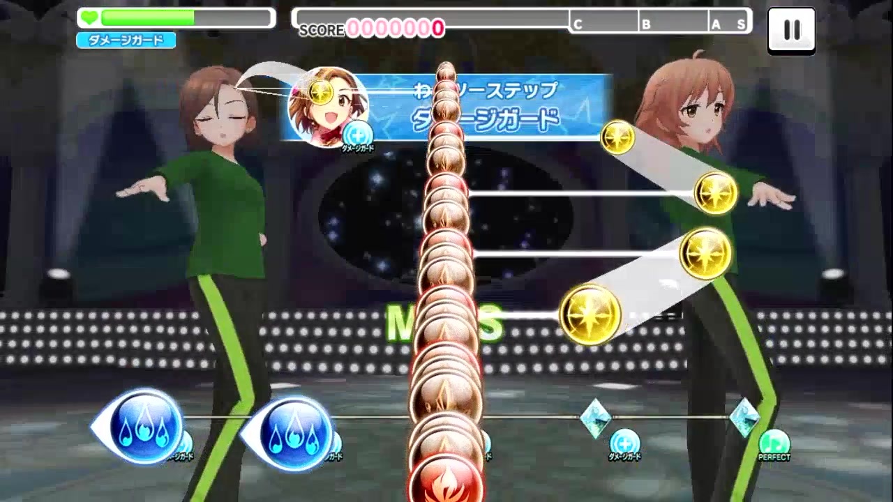 デレステ イモジャージ風 キミとボクのミライ Master フルmiss ニコニコ動画