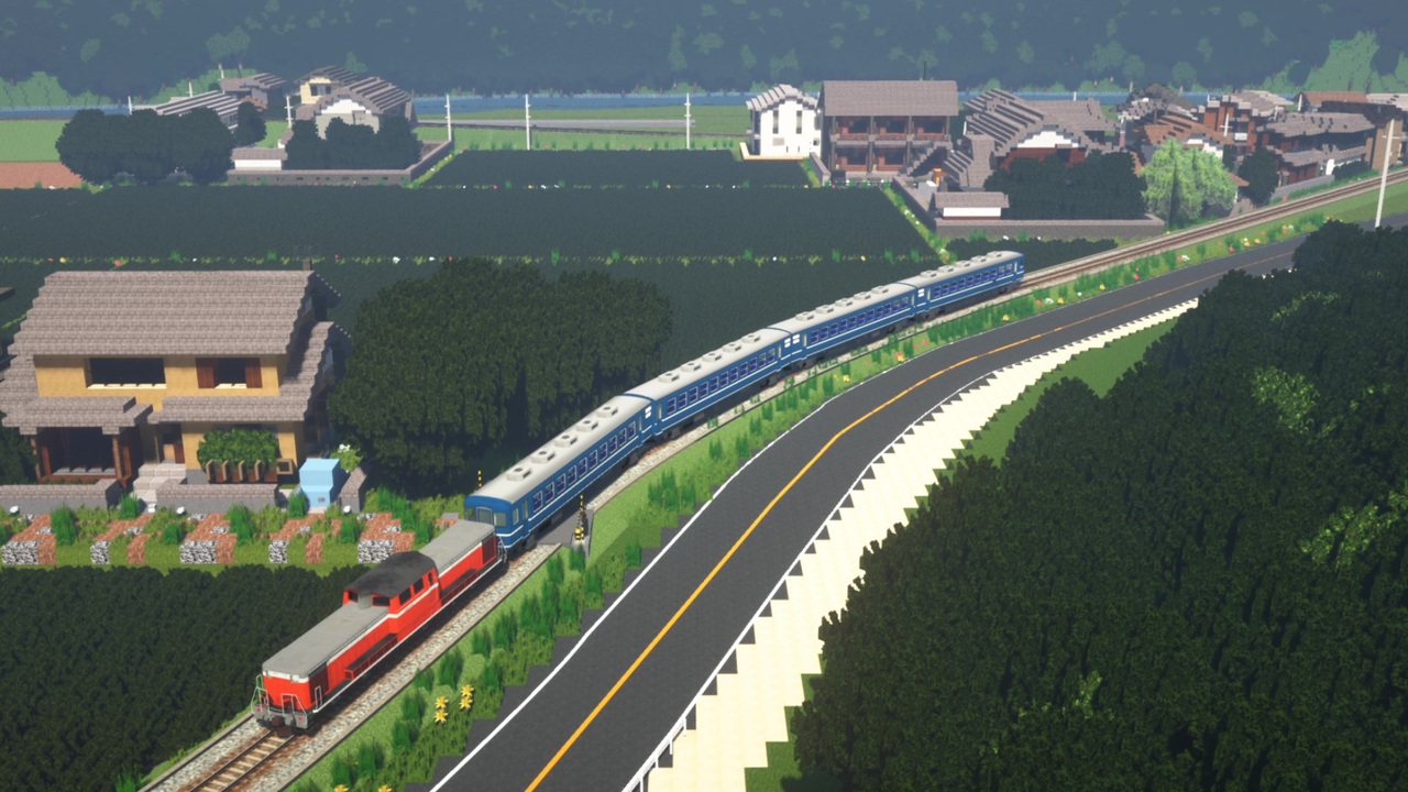 鉄道で築く街並み製作記 Part7 Minecraft 鉄道mod ゆっくり実況 ニコニコ動画