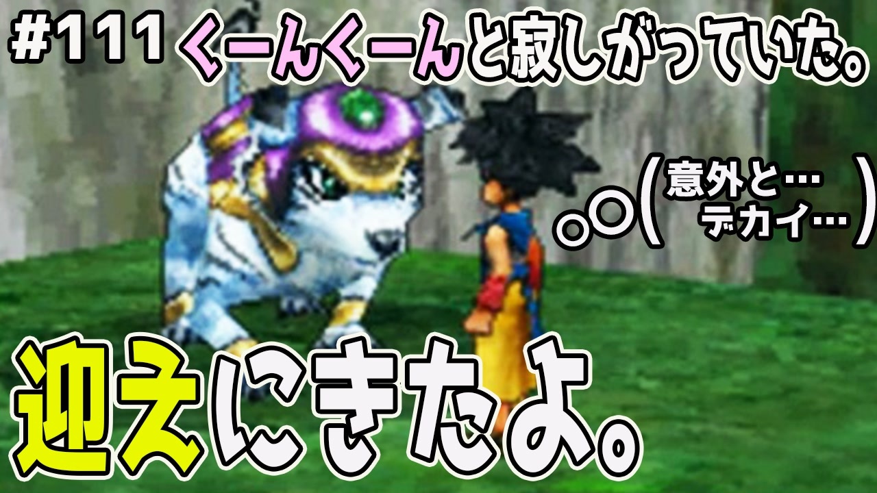 Dqmj2p実況 111 キンスペの残した神獣の子ども お待たせ 迎えにきたよ ドラクエジョーカー2プロフェッショナルを初見実況プレイ ニコニコ動画