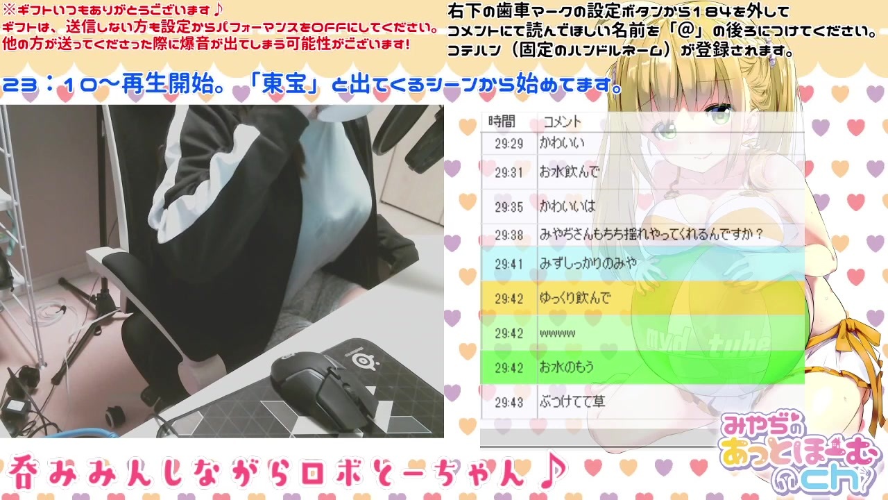 実写 一緒にロボとーちゃんを見よう の会 お酒呑みながら ニコニコ動画