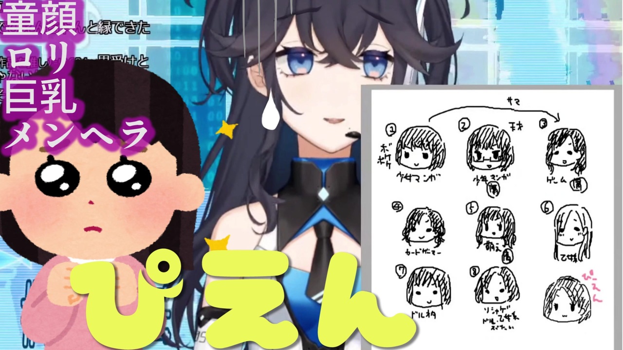 学友の童顔ロリ巨乳メンヘラ『ぴえんちゃん』について語るAI【出雲霞】 - ニコニコ動画