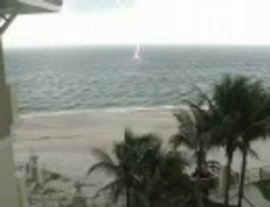 超 衝撃的映像 雷は海にも落ちる ニコニコ動画