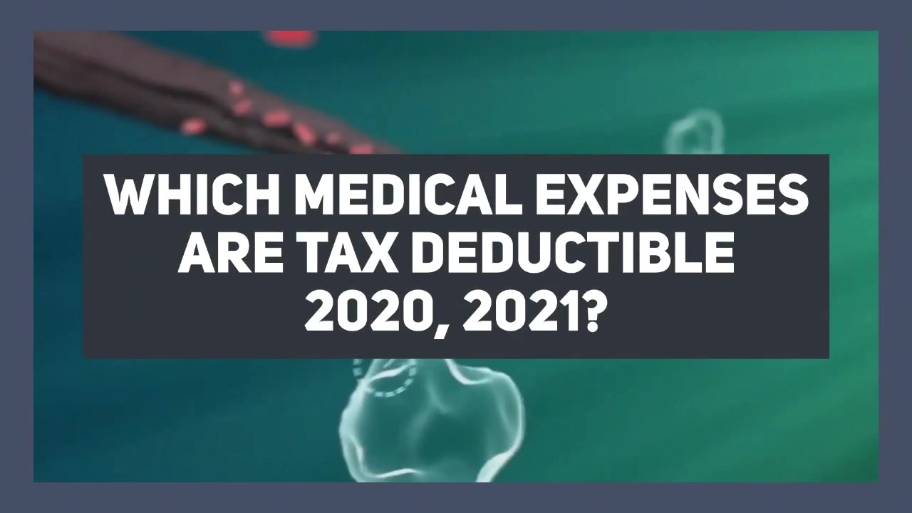 Which Medical Expenses are Tax Deductible 2020, 2021 ニコニコ動画
