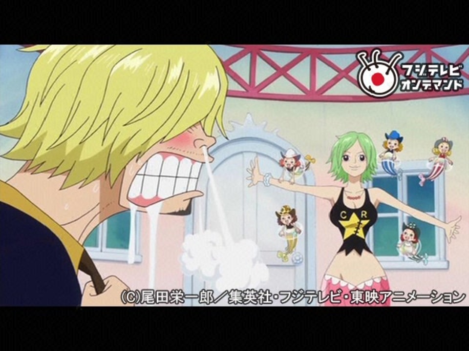 ワンピース 魚人島編 527 魚人島上陸 うるわしき人魚たち アニメ 動画 ニコニコ動画