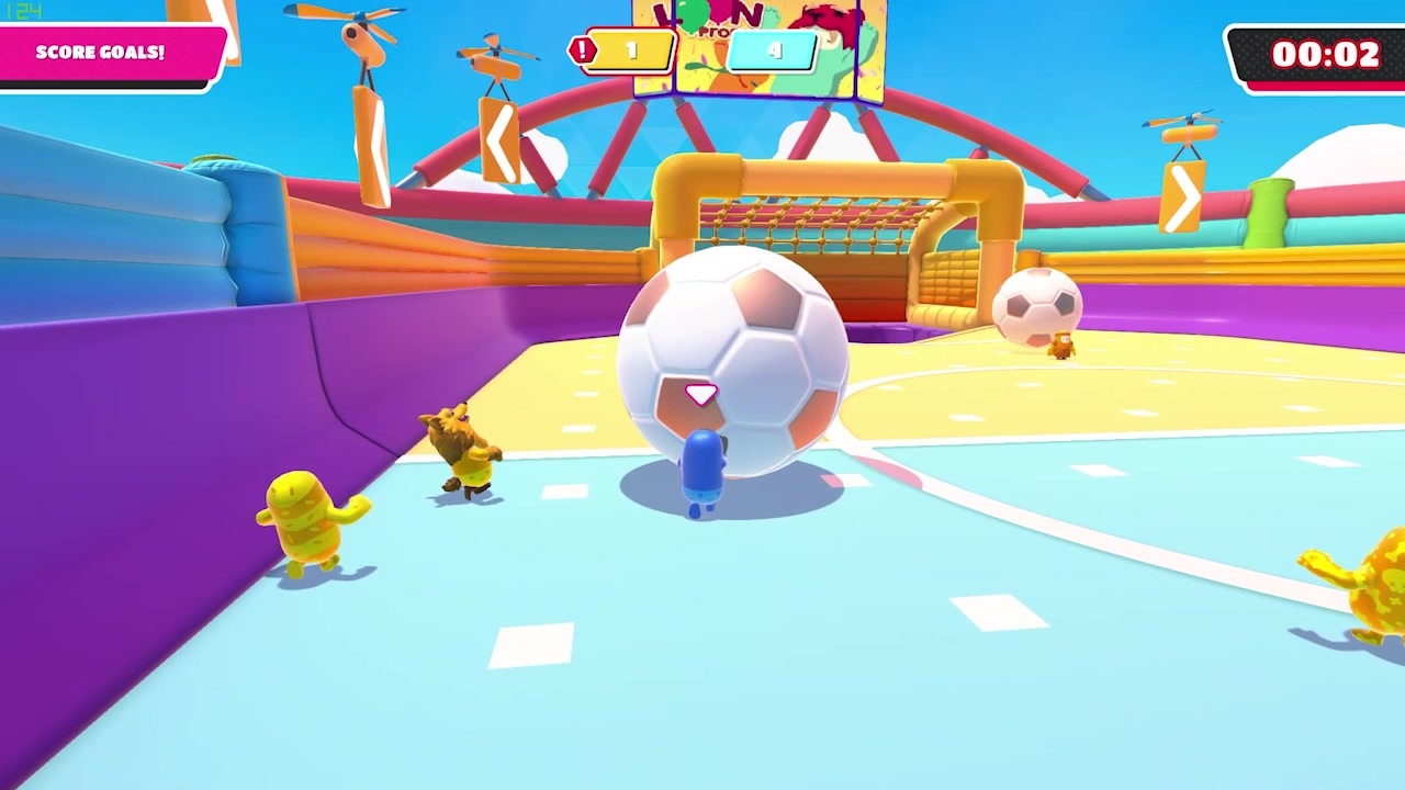 ボールを相手のゴールにシュゥゥゥーッ Fallguys ２ ニコニコ動画