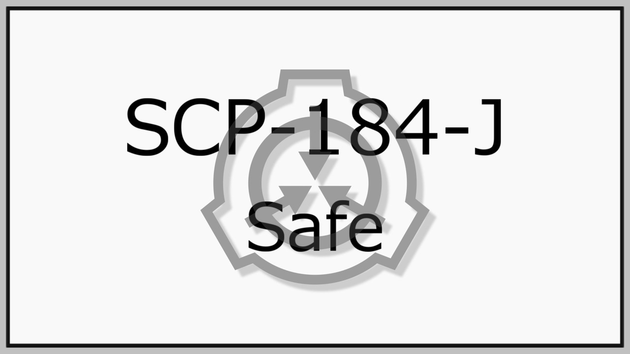 ゆっくり Scp 184 J ニコニコ動画