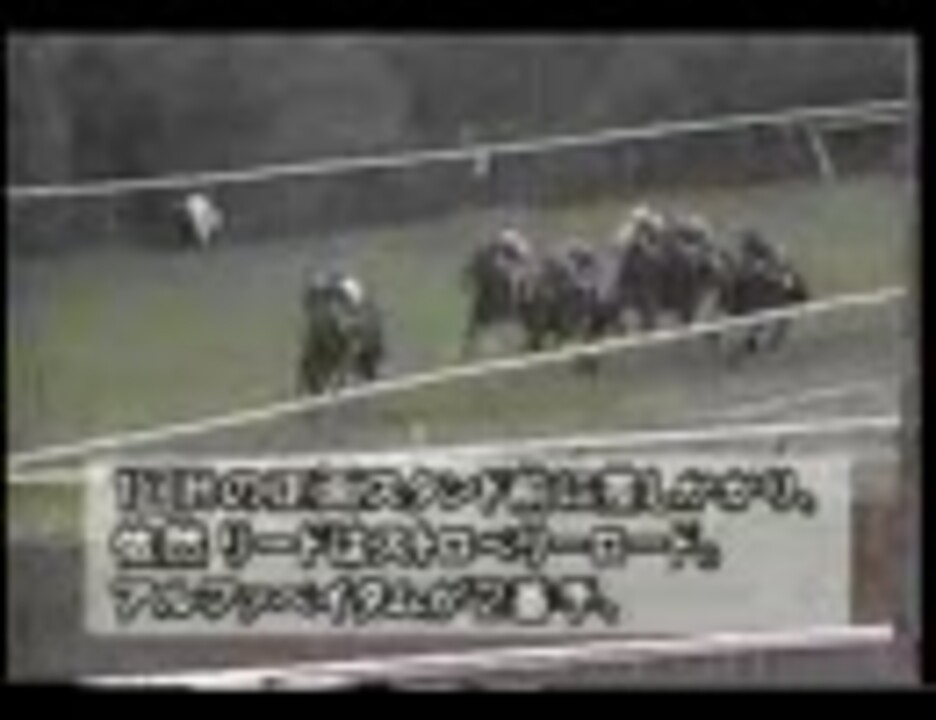 競馬 1986年サンルイレイｓ シンボリルドルフが参戦 ニコニコ動画