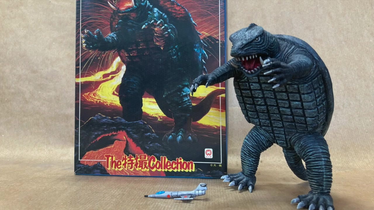 【絶版キット】大怪獣ガメラ バンダイ The特撮Collection 1/350スケール プラモデル／GAMERA bandai tokusatsu  Collection plastic model