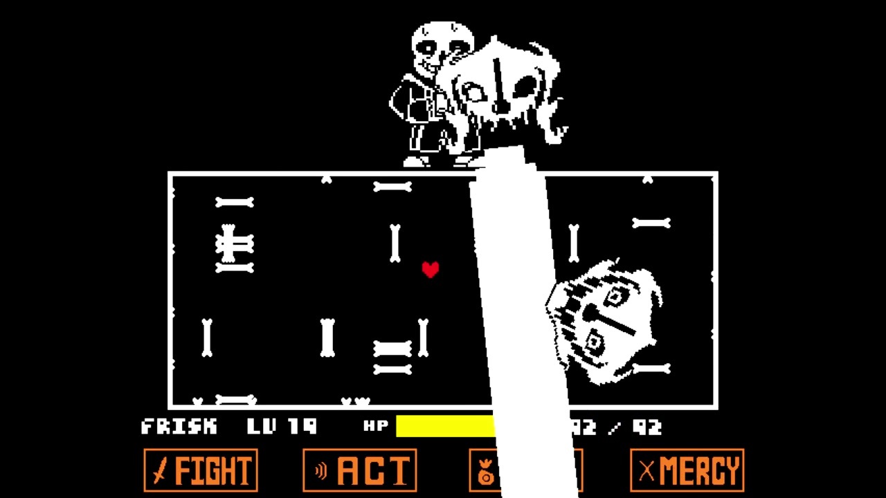 Undertale Hard Mode Sans Fdy Almost No Hit Tas ニコニコ動画