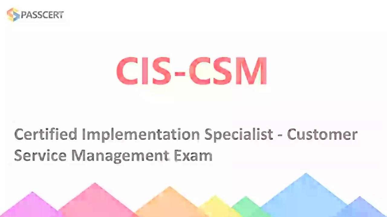 CIS-CSM Online Test